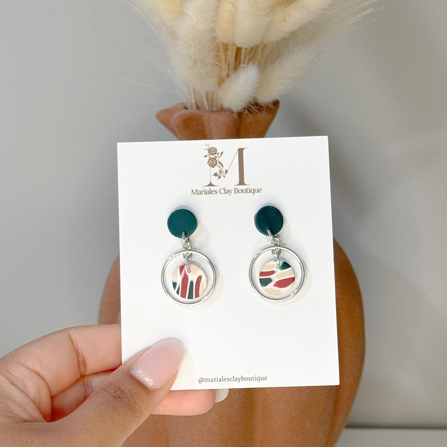Dainty Dangles in (Red, Green, and Cream)