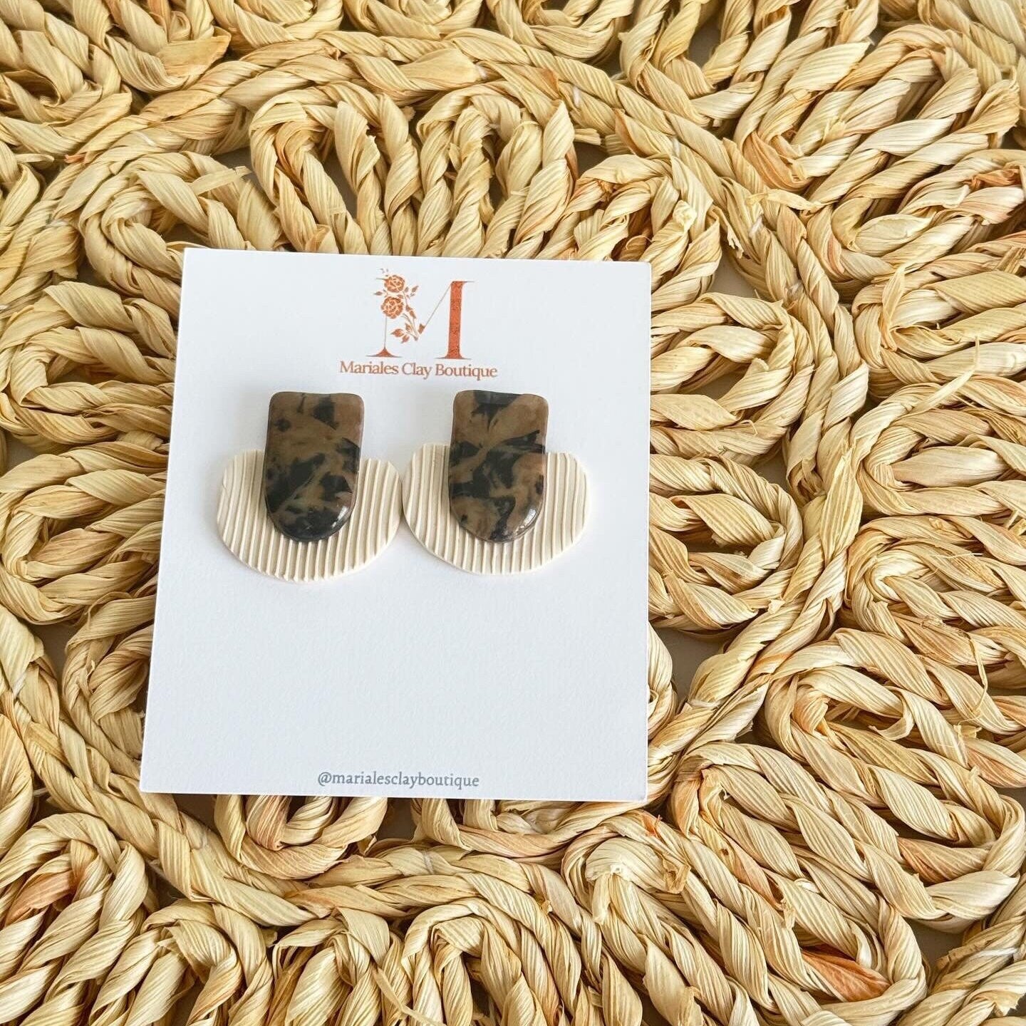 Geometric Tortoise Studs