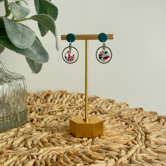 Dainty Dangles in (Red, Green, and Cream)